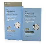 [The Face shop] Blackhead Out Charcoal Nose Strips 7ea