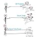 Tacobear Dog Leash Coupler No Tangle Double Dog Dual Adjustable Splitter Lead Trainer Leash for Two Dogs Better for 10 lbs+