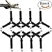 Bed Sheet Band Straps Suspenders 8pcs/2 Sets Adjustable Fitted Bed Sheet Corner Holder Elastic Straps Fasteners Clips Grippers Mattress Pad Cover Fitted Sheet Bed Suspenders HEAVY DUTY