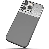 Atom Studios EMF Case for iPhone 15 Pro Max - MagSafe Compatible Case with Advanced Alara 5G-Compatible Technology – 10FT Drop Protection – USA Developed with 20 Worldwide Patents – Grey