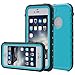 FULLLIGHT TECH iPhone SE Case,iPhone 5S case Waterproof Shockproof Full Body Cases Cover for iPhone 5/5S/SE with Touch ID & Built-in Screen Protector (Aqua Blue)