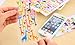 ONOR-Tech 4 Sheets Cute Lovely Cartoon Animal 3D DIY Decorative Adhesive Puffy Sticker Tape / Kids Craft Scrapbooking Sticker Set for Diary, Album
