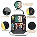 Car Back Seat Organizer Protector - JALIELL Car Organizer Back Seat with 10” Touch Screen Tablet Holder + 5 Storage Pockets Car Organizer Great Travel Accessories for Kids Toddlers Toys