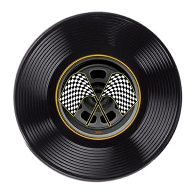 Beistle 57459 12-Pack Plastic Racing Tires, 19-Inch