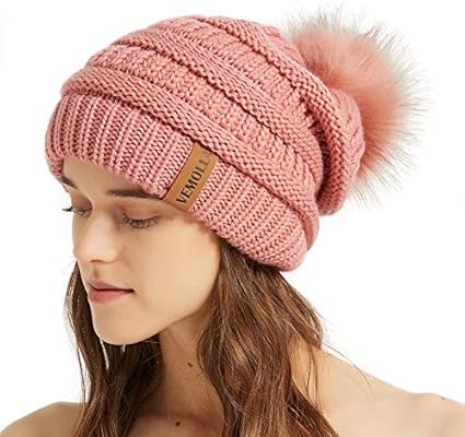slouchy beanie bobble hat