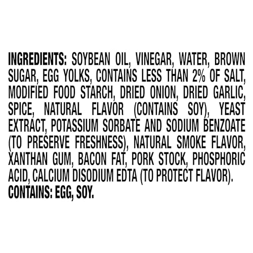 KRAFT SMOKY HICKORY BACON FLAVORED AIOLI, 12 FL OZ BOTTLE