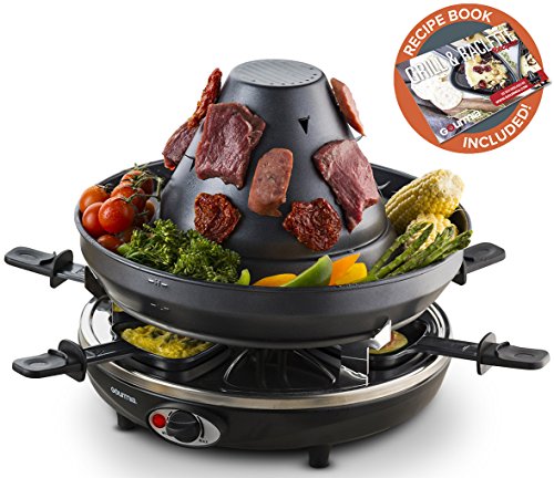 Gourmia geg1400 electric raclette - table-top party gri…