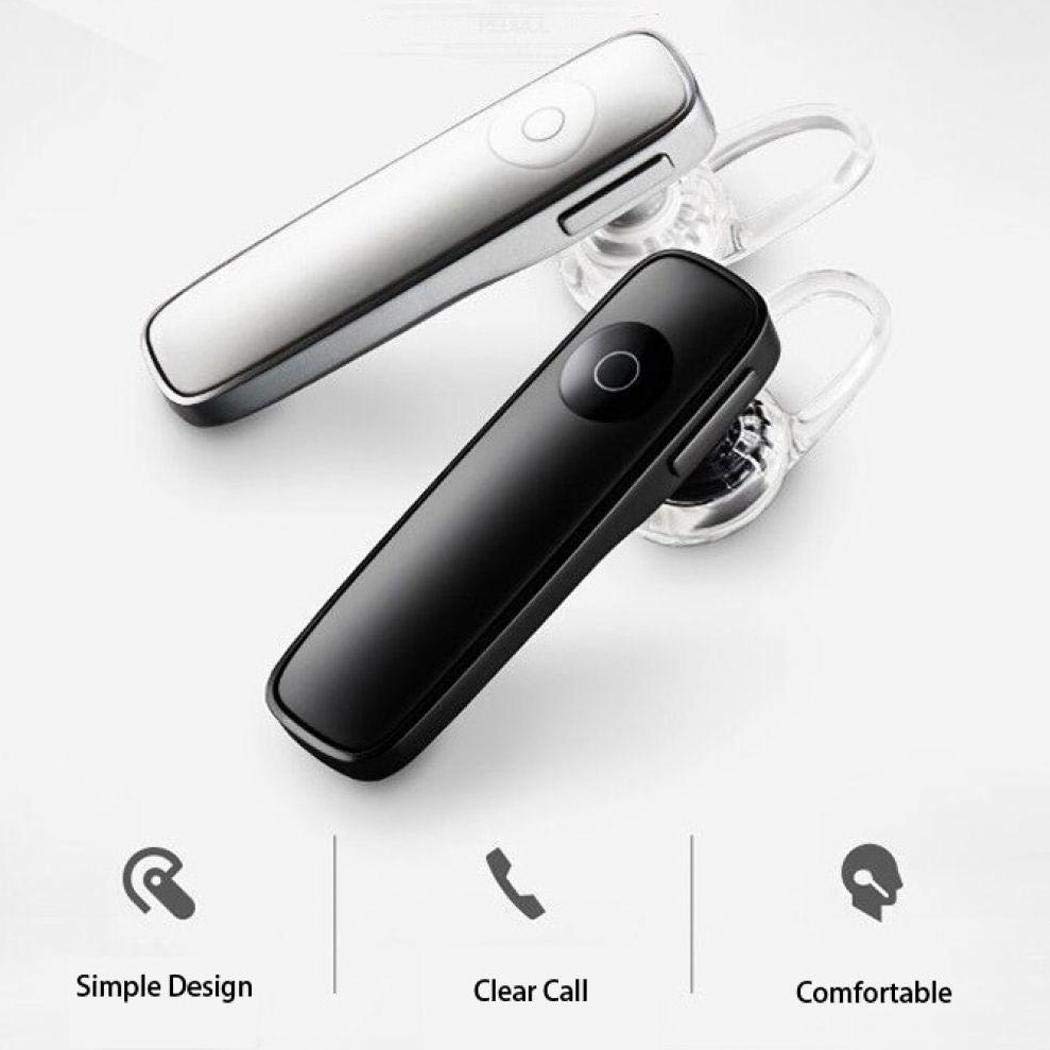 banlany Mini Ear Hook Unilateral Handsfree Stereo Wireless Bluetooth Headset Headphones