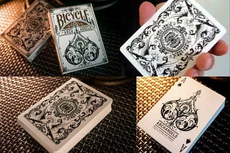 Bicycle Archangels - 54 cartes format Poker