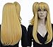 Anangelhair +Free Hair Cap Fairy Tail Lucy Heartfilia Cosplay Party Wig Ponytails Cos Halloween Anime