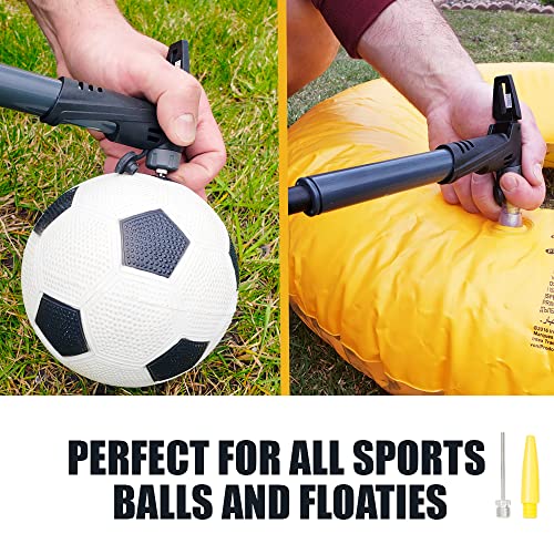 BV Mini Bike Pump Portable Frame Pump, 120PSI High Pressure Smart