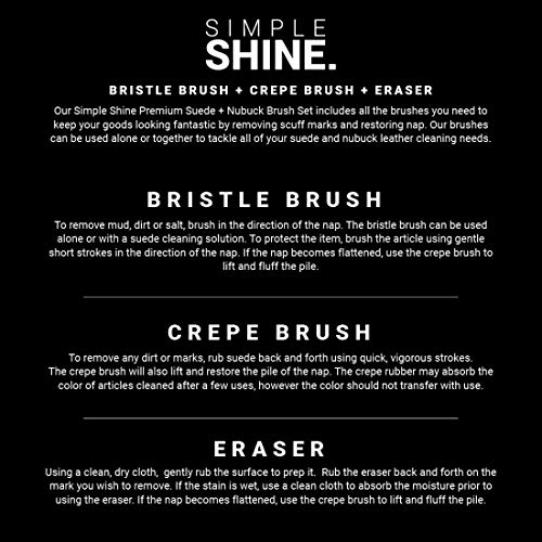 Simple Shine Suede Shoe Cleaner Set - Image 6