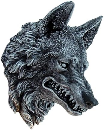 Large Wolf Wall Plaque
