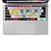 Editors Keys Keyboard Cover Designed for Adobe Photoshop | Fits MacBook Pro with Touch Bar 13