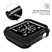 Compatible with Watch Case 42mm, Shock Proof Bumper Cover Scratch Resistant Protective Rugged Case Replacement for Series 3/2/1 42mm, Nike+, Black