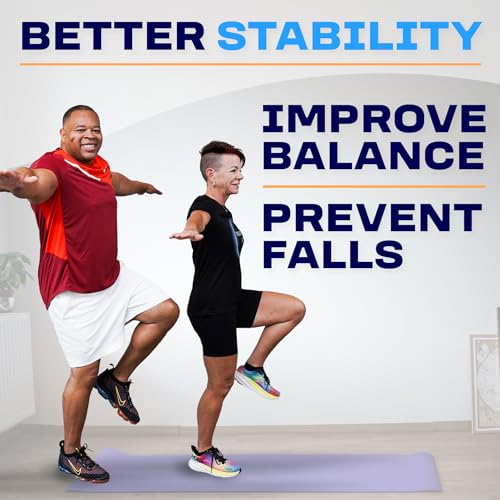 Balance Exercises for Seniors- 2 1/2 Hours Balance Training + Guide. Improve Stability - Gain Confidence - Reduce Falls. Exercise for seniors, senior exercise DVD, chair exercises for seniors over 60