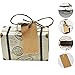 E-Goal 50Pcs/Pack Mini Suitcase Wedding Favor Candy Box for Wedding Party Decoration