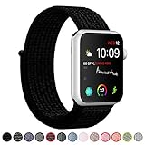SYRE Compatible Apple Watch Band Series 4/3/2/1 38mm 40mm 42mm 44mm, Lightweight Breathable Nylon Sport Band Replacement iWatch Series 4, Series 3, Series 2, Series 1