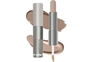OKERKER Dual-Ended Cool Toned Cream Contour Stick Liquid for Fair Pale Light Skin Waterproof & Long Lasting Lightweight Blendable Matte Finish Grey Contour Face Makeup,Vegan & Cruelty-Free #2Constructed Gray