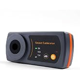 Decibel Meter Calibrator, High Precision SPL Meter Calibrator with 94dB 104dB 114dB Calibration Level, 1/2 Inch Mic Slot, 1000Hz Output, Low Battery Alert, Sound Level Calibrator for Lab Testing