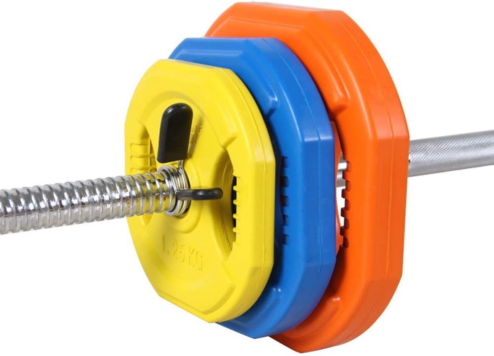 2pcs/Set Weight Lifting Barbell Dumbbell Indoor Sports Spring Clip