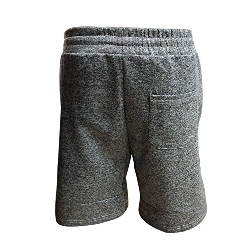 Shorts for Men, F_Gotal Menâ€™s Casual Plain Drawstring Elastic Waist Slim Sports Pants Jogger Shorts Sweatpants Gray
