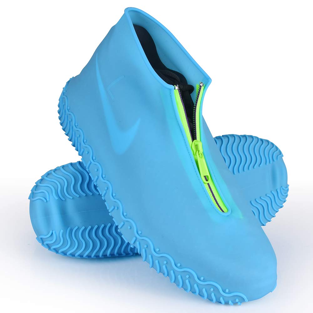 KORZYSTNY&trade; 1 Pair Waterproof Reusable Silicone Anti Non Slip Foldable