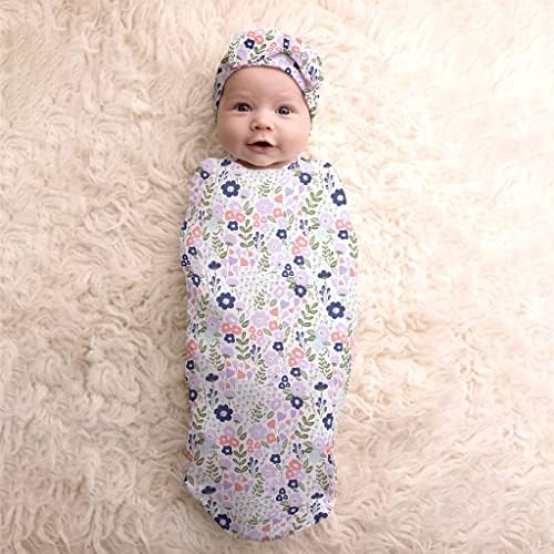 Itzy Ritzy Cocoon & Hat Swaddle Set, Cutie Cocoon Includes Name