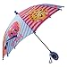 Shopkins Little Girl's Assorted Character Rainwear Umbrella Accessory, blue/pink, Age 3-7