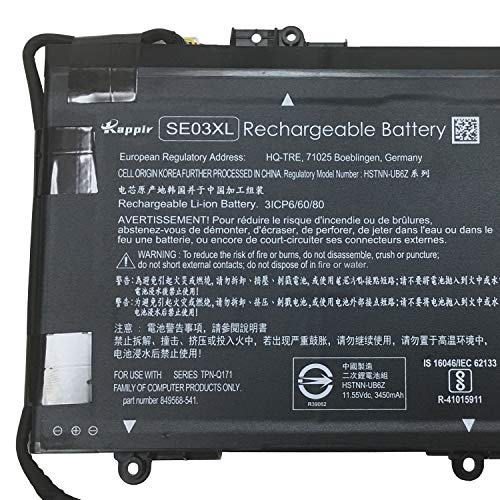 thumbnail interactive-video image 1 of Genuine HP GM02XL 47.3Wh Battery For Chromebook 14 G6 11 G7 EE 11A G6 Series 1 of 6