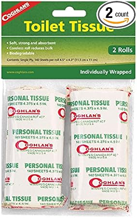 Biodegradable Camp Toilet Tissue