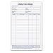TOPS Daily Employee Time And Job Sheet, 6 x 9.5 Inches, 100 Sheets per Pad, 2 Pads/Pack (30041)