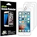 JETech Screen Protector for iPhone 6s and iPhone 6, PET Film, 3-Pack