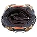 z-joyee Women's Ladies Casual Vintage Hobo Canvas Daily Purse Top Handle Shoulder Tote Shopper Handbag Satchel Bag