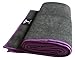 Yoga Mate Perfect Yoga Towel - Super Soft, Sweat Absorbent, Non-Slip Bikram Hot Yoga Towels | Perfect Size For Mat - Ideal For Hot Yoga & Pilates!