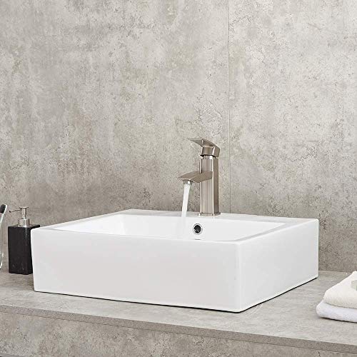 Hotis Above Counter Porcelain Ceramic Bathroom Vessel Sink,Bathroom Vessel Vanity Sink
