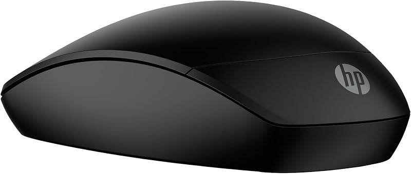 Rato sem fios 230 Slim, ligação USB-A a 2,4 GHz, Multi-dispositivo, até 1600 DPI, autonomia até 18 meses, Sensor Ótico, 3 Botões, Windows 10, 11 e macOS, Preto