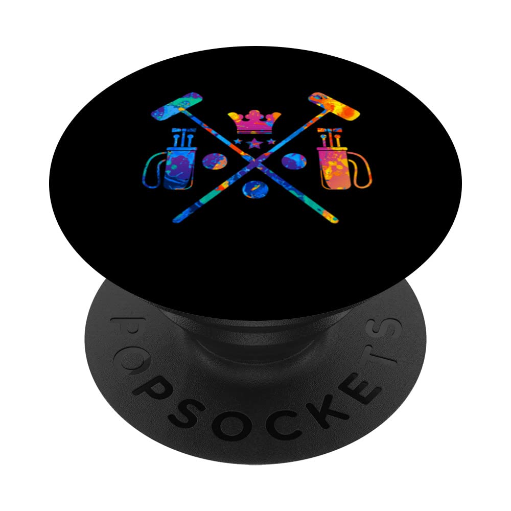 Croquet Croquet Funny Saying PopSockets Swappable PopGrip