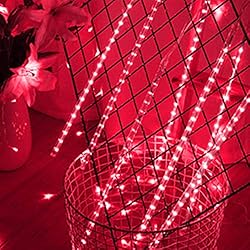 VMANOO LED Outdoor Lights 8 Tube Meteor Shower Rain