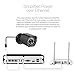 Zmodo Simplified PoE Security System -- 4 Channel NVR & 4 x 720p Outdoor Bullet Cameras with Customizable Motion Detection & Adjustable Night Vision No Hard Drive