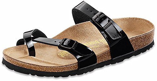 Birkenstock Women's Mayari Sandal,Black Patent,38 EU/7-7.5 M US