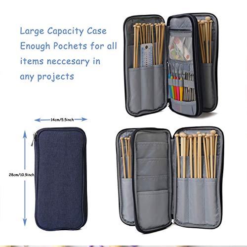 4 Pieces+Crochet+Hooks+Knitting+Needles