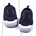 Binmer(TM) Infant Baby Boy Girl Soft Sole Crib Shoes Sneaker Prewalker Crib Shoes (Age:6~12 Month, Dark Blue)