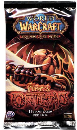 World of Warcraft TCG Wow Trading Card Game Fires of Outland Booster Pack