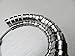 Metal Finger Gauge Set Ring Sizer Wide Band GRADUATED1-15 Measuring Finger Sizes