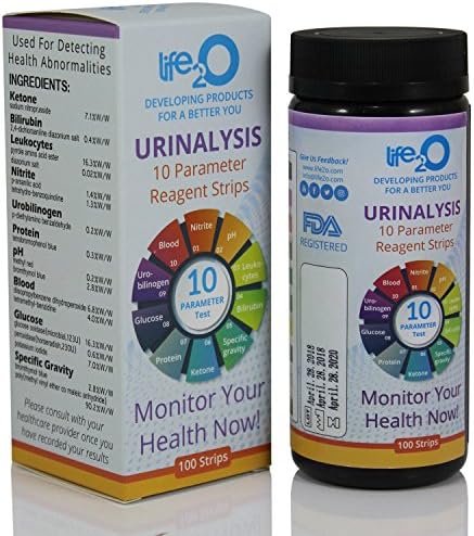 Complete 10-in-1 Urine Test Strips 100 CT | Medical Grade Urinalysis Test Kit for Keto Diet, Diabetes, Gallbladder, Kidney & Liver Function | Ketone, Blood, Protein, pH, UTI, Glucose & More!
