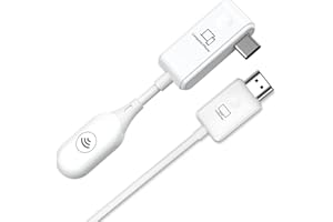 ELALIGHT HDMI Wireless Extender,Wireless USB-C and HDMI Transmit Video,HD 1080p Support 2.4/5GHz Streaming Video and Audio to Projector/HDTVMonitor for Full-Featured Type C Laptop/Camera/Phone