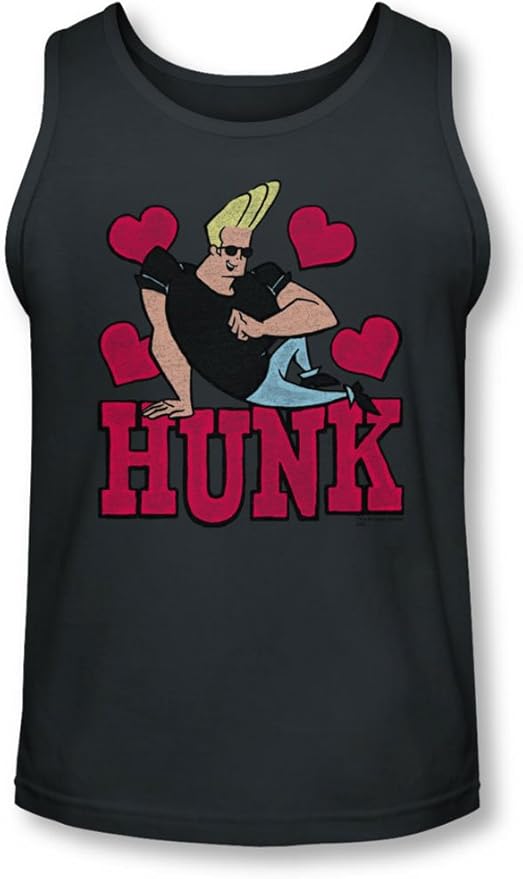 Johnny Bravo Hombres Trozo Tank Top Amazon es Ropa Y Accesorios
