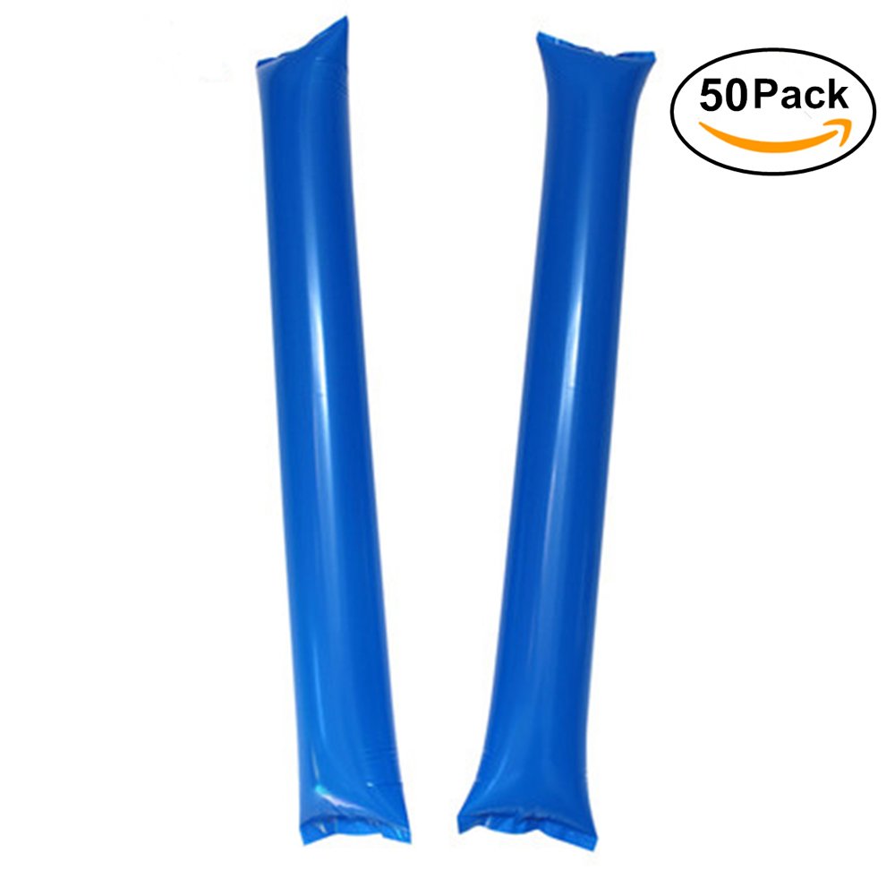 Thunder Sticks, Inflatable Stadium Noisemakers Bam Bam Cheer Sticks
