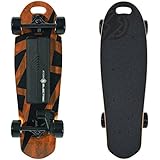 Atom Electric B.10 Skateboard - 1000W Belt Drive - 90Wh Li-Ion Battery, Brown, 29.5